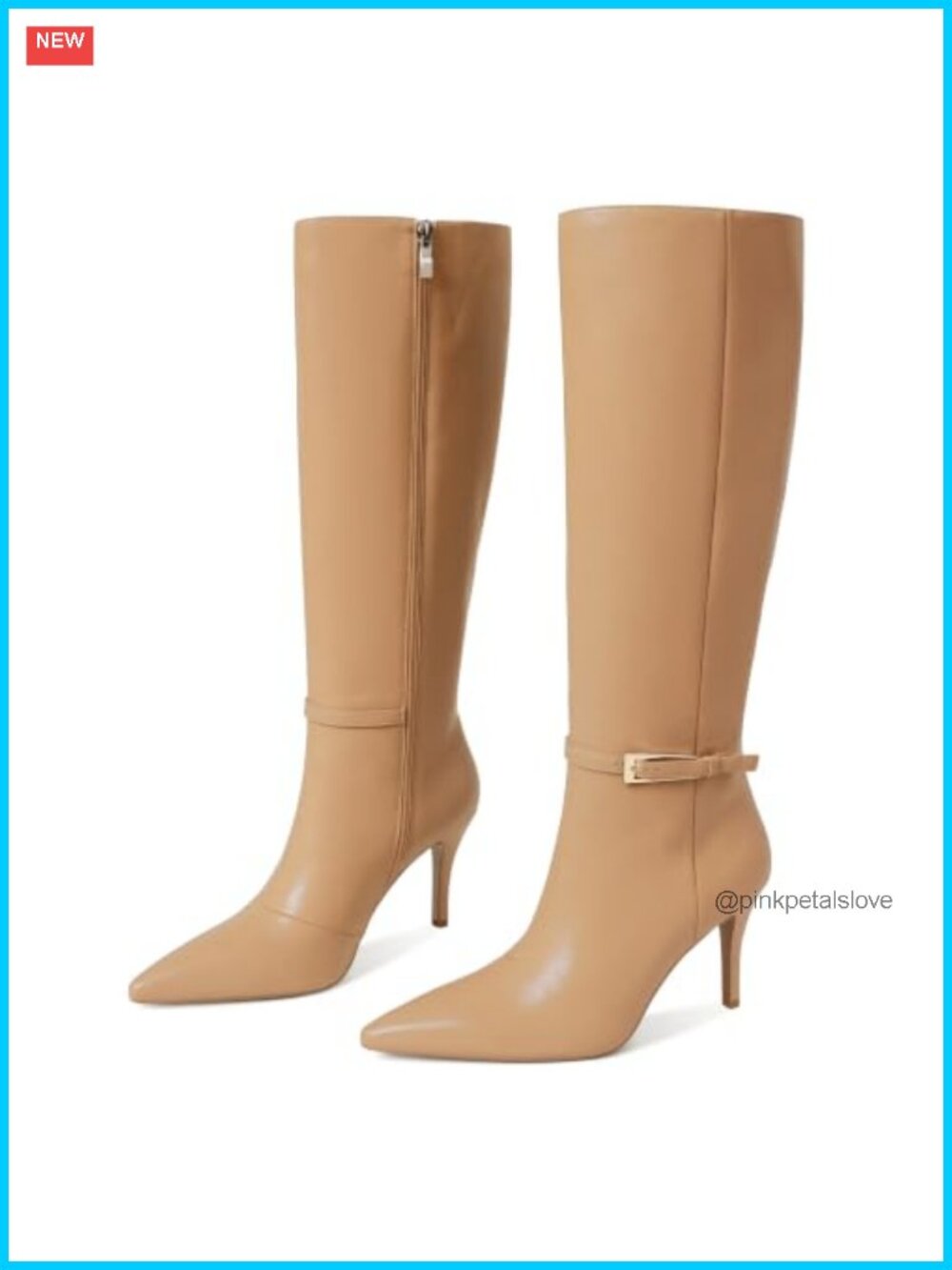 Women's Knee High Boots Pointed Toe Stiletto Heel Tall Dress Boots